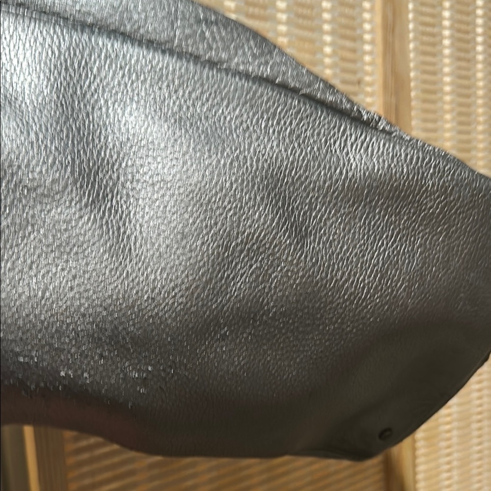 Tory Burch Metallic Silver Tote - Picture 5 of 16